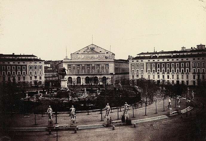 1853-Clifford-Plaza de Oriente~2