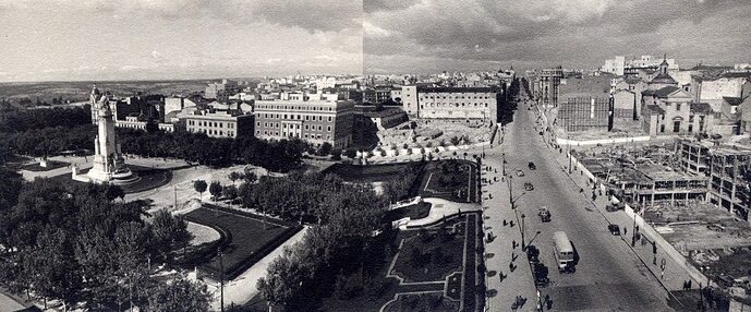 Plaza de España .1948