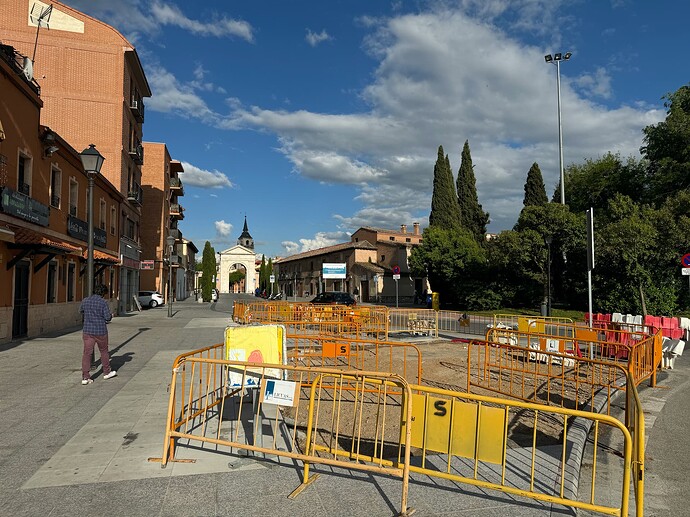 Avenida de Madrid ahora