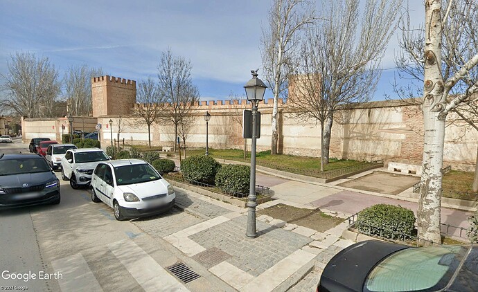 Calle Cardenal Salvador y Rojas antes