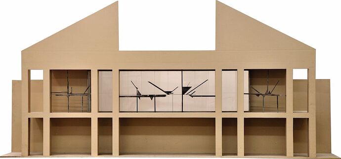 Pablo-Palazuelo-Sin-titulo-Maqueta-del-proyecto-para-el-Auditorio-de-Madrid-1989