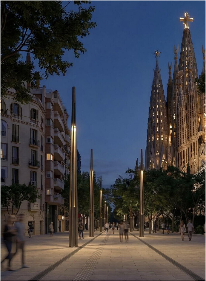 Carrer Provença y Plaça Sagrada Familia –Alihan Dumankaya