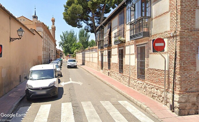 Calle Trinidad antes