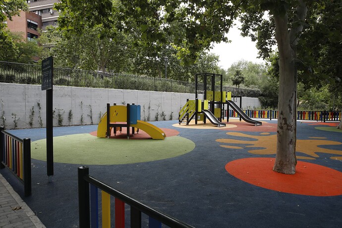 Área infantil parque La Viña