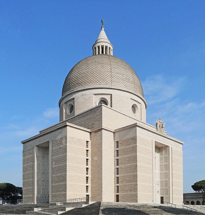 Roma,basilica_dei_Santi_Pietro_e_Paolo-_Esterno_da_sud