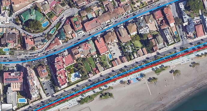 carriles alternativos