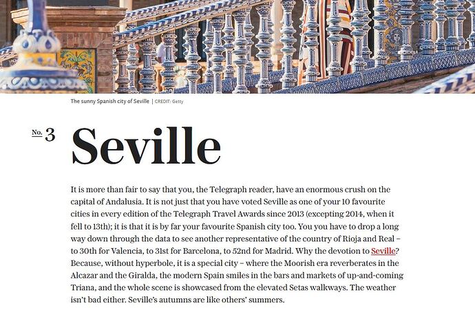 seville telegraph
