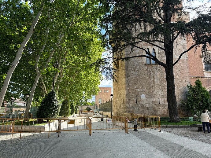 Plaza de Palacio ahora