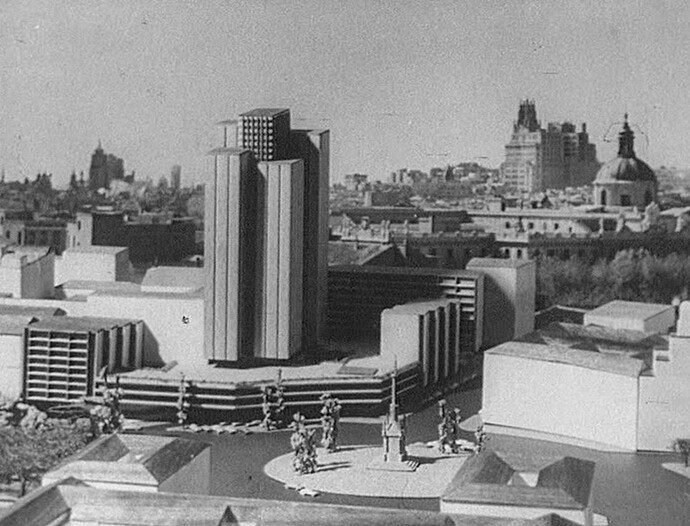 palacio-de-madinaceli-1964_maqueta-plaza-colon