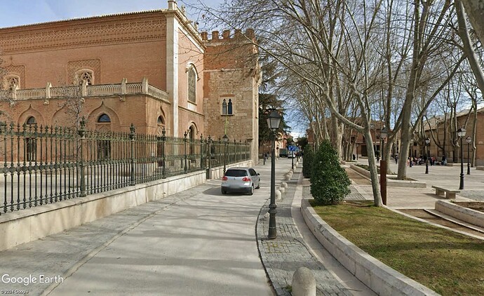 Plaza de Palacio antes