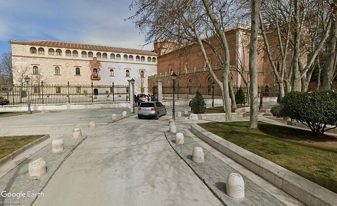 Plaza de Palacio antes