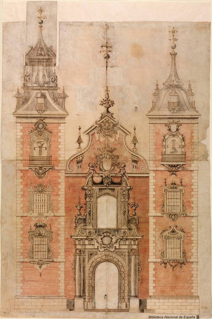 Proyecto-de-torres-para-la-fachada-de-la-iglesia-de-la-Casa-Profesa-de-los-Jesuitas-en-Madrid