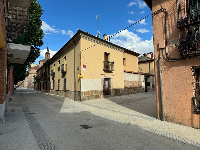 Callejón del Vicario y Cárcel Vieja ahora