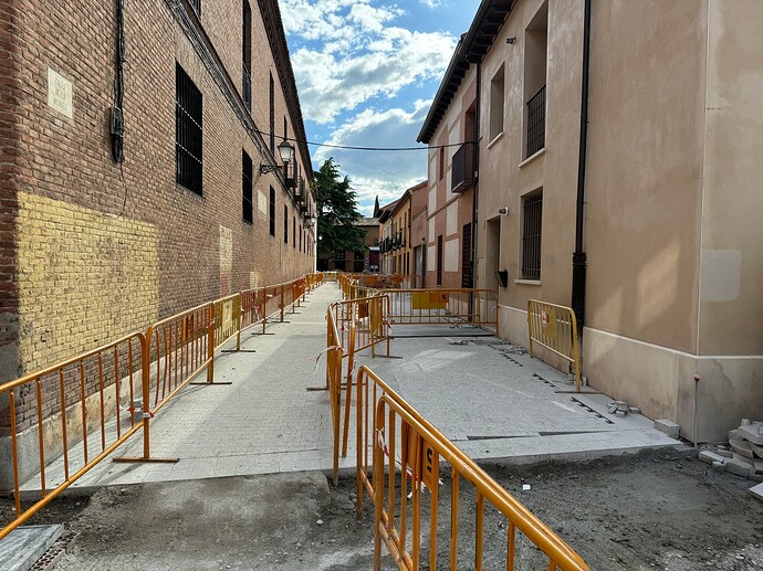 Calle de La Merced ahora