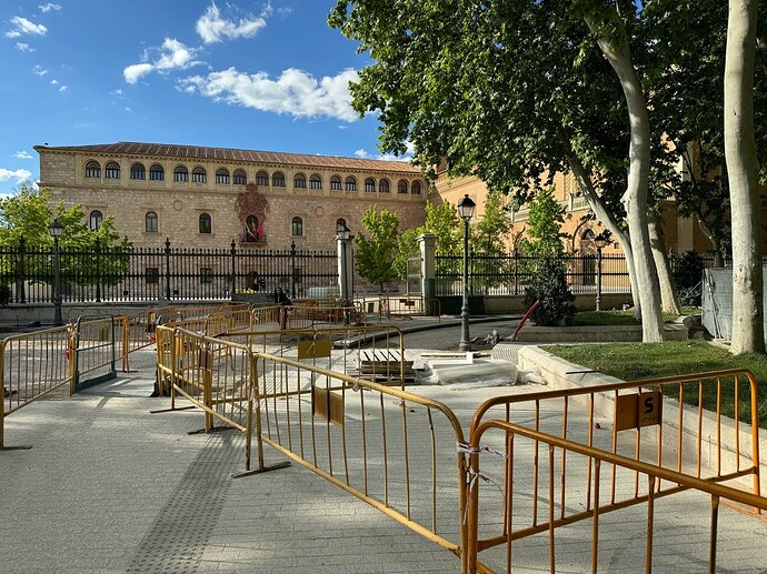 Plaza de Palacio ahora