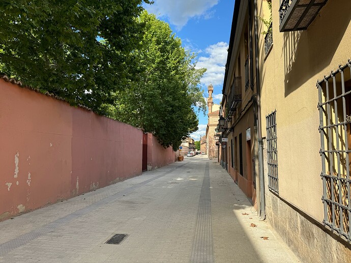 Calle Cárcel Vieja ahora