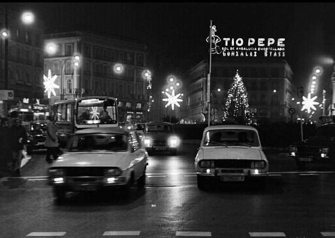 iluminacion navidad sol 70s