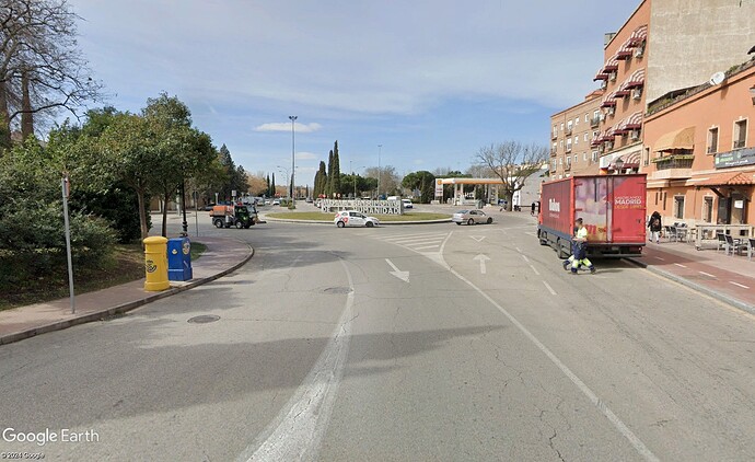 Avenida de Madrid antes