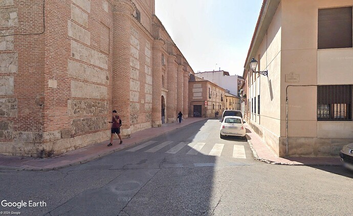 Calle Santa Clara antes