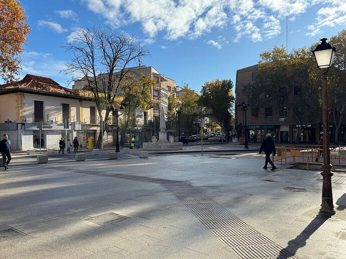 Plaza Mártires Ahora