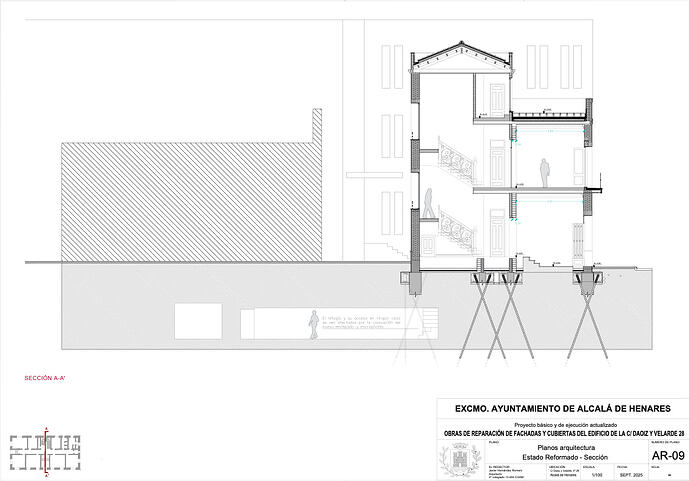Daoíz y Velarde interior y refugio