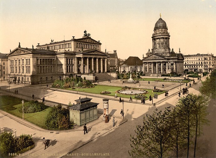 Berlin_-Gendarmenmarkt-_around_1900