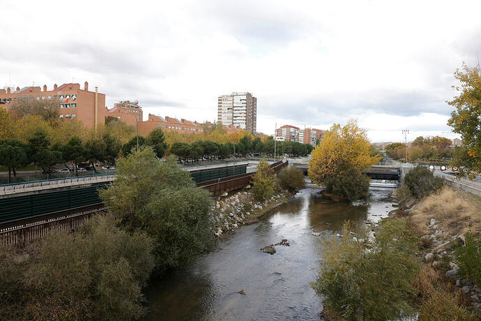 Perspectiva general de la pasarela