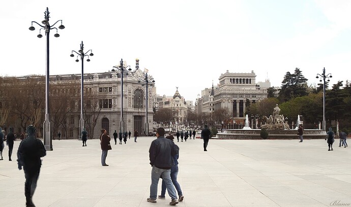 Render Cibeles petonal