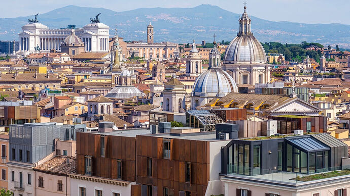 Roma como si fuera Madrid