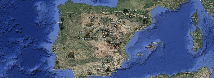 Centroeuropa-España