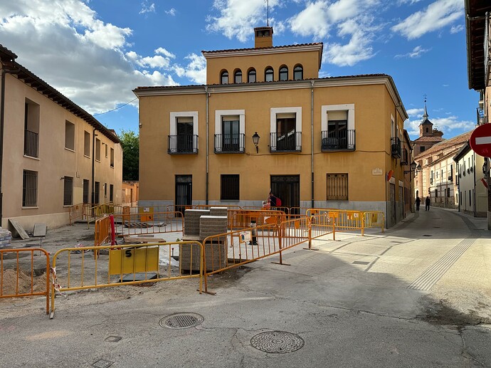 Plaza de las Siete Esquinas ahora