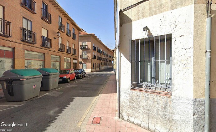 Calle Emperador Fernando antes