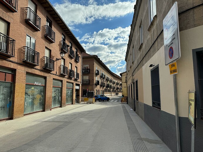 Calle Emperador Fernando ahora