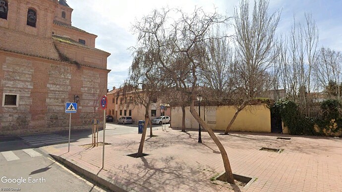 Plaza San Juan de Dios antes