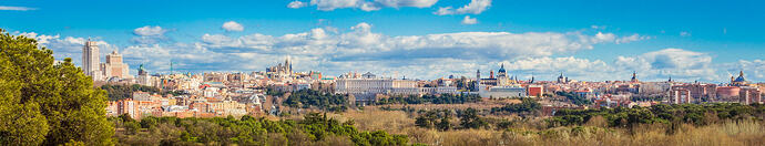 Madrid desde la Casa de Campo
