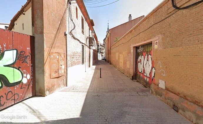 Calle Avellaneda antes