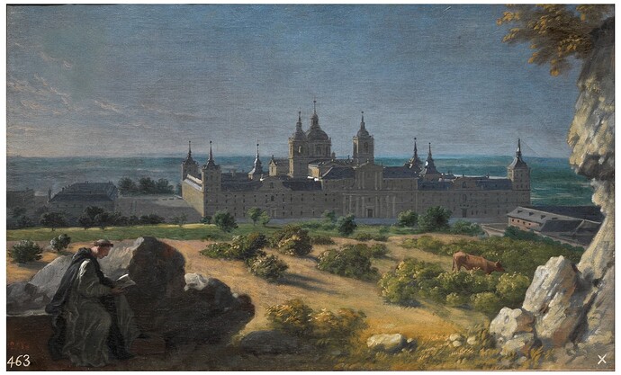 Vista del Monasterio de El Escorial